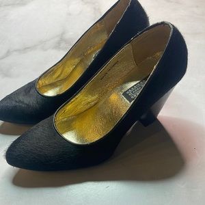Deena & Ozzy Calf Hair Heels